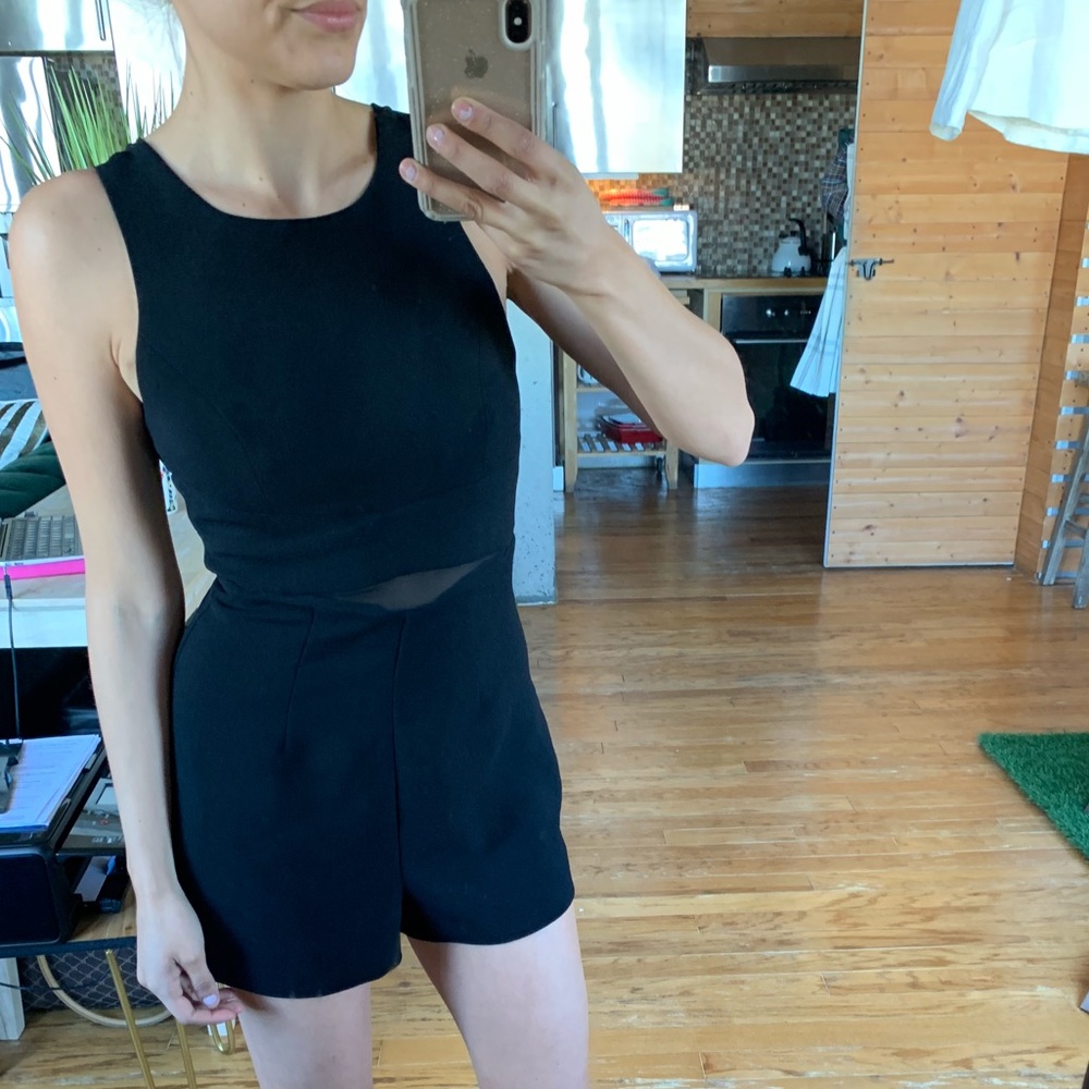 BCBG x black romper